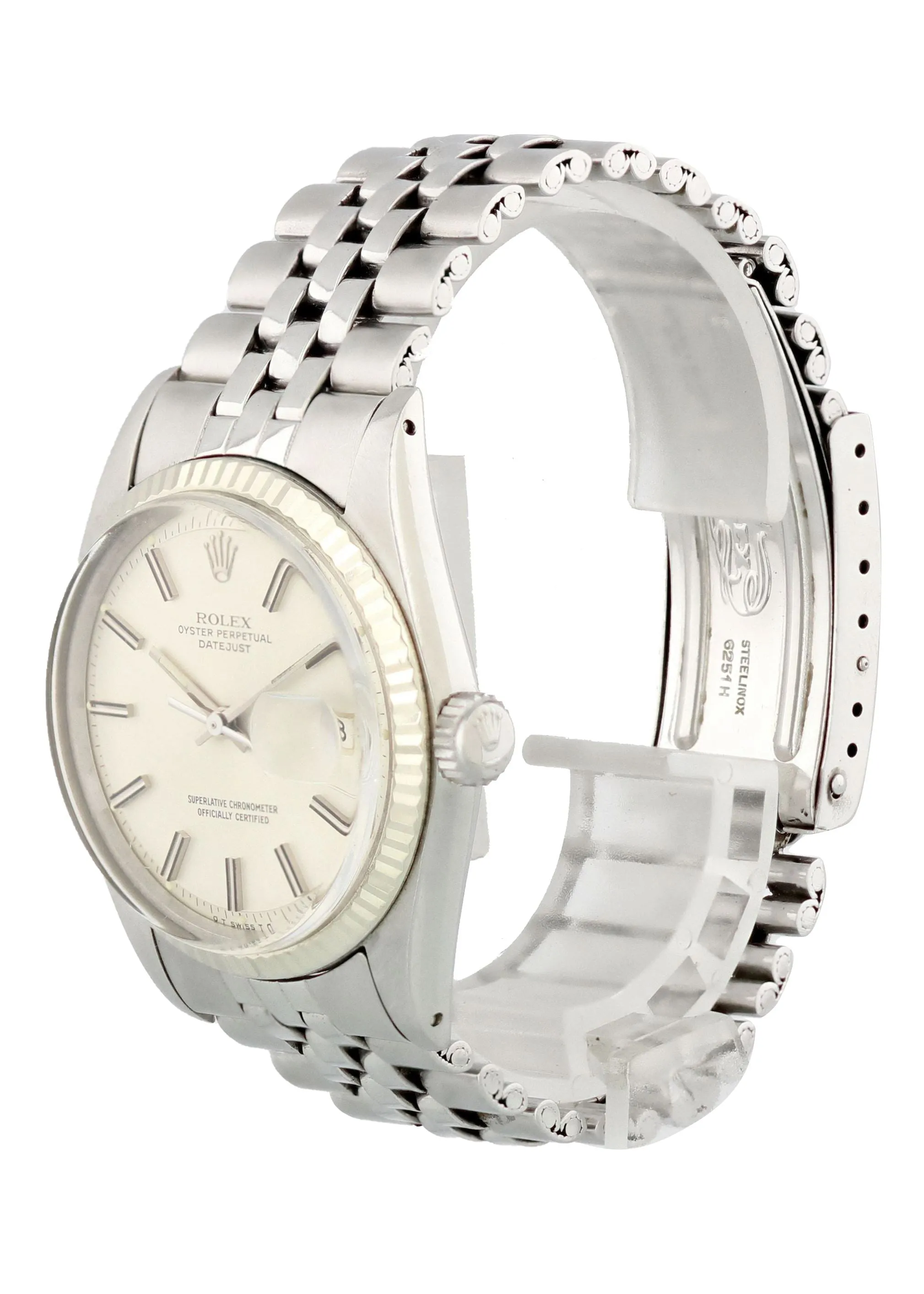 Rolex Oyster Perpetual Datejust 1601 Sigma Dial Mens Watch