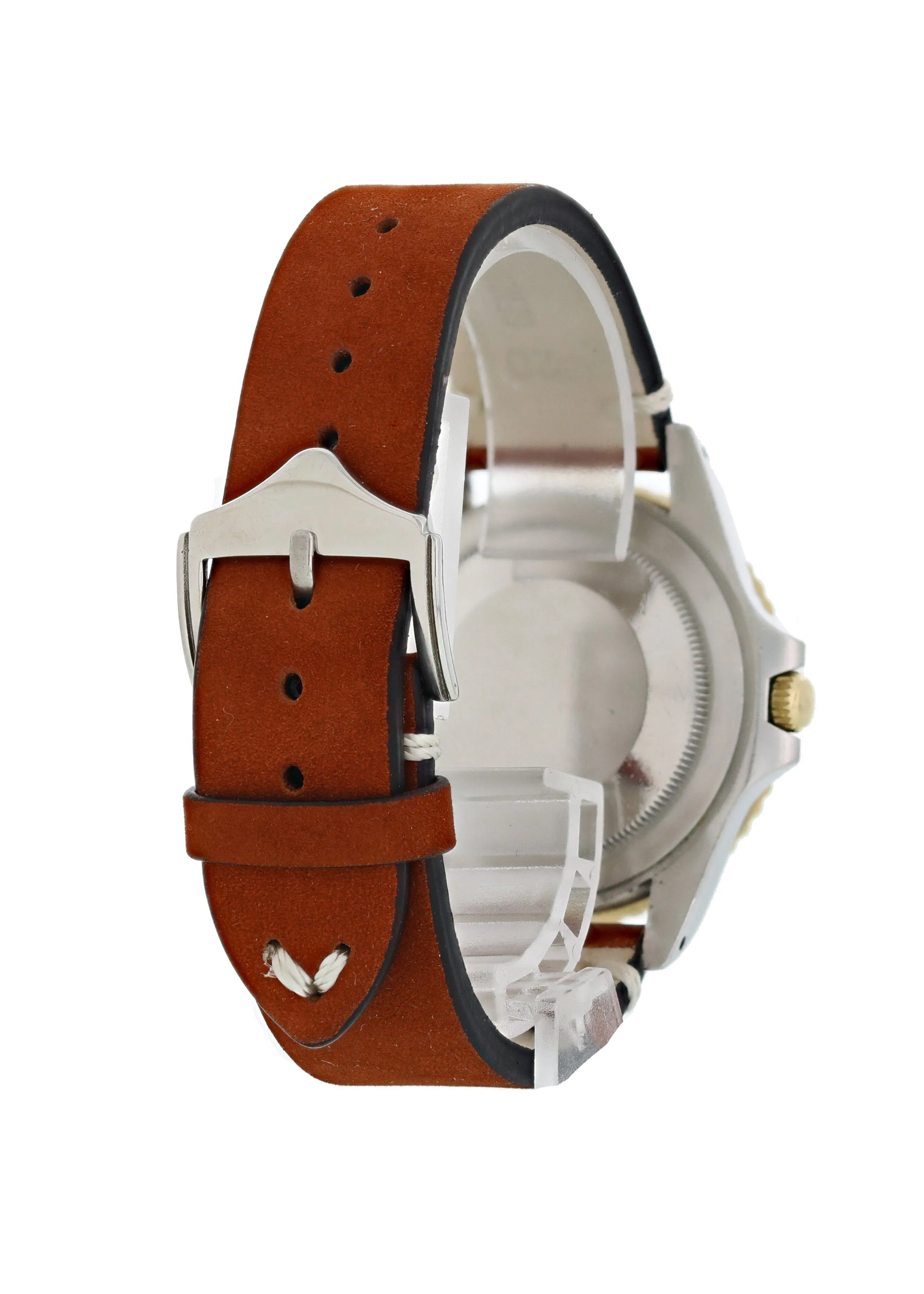 Rolex Oyster Perpetual GMT Master Date 16753 Root Beer Nipple Dial Watch