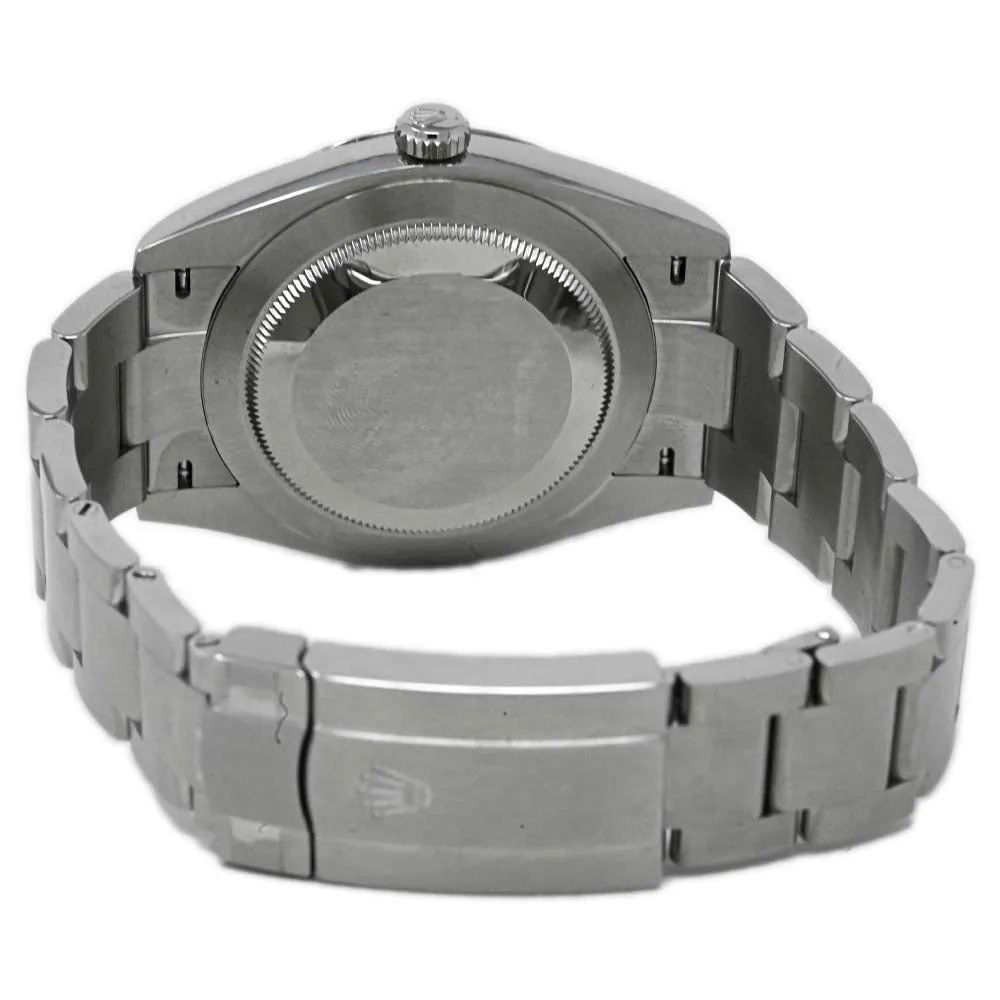 Rolex Oyster Perpetual Stainless Steel 41mm Forrest Green Stick Dial Watch Reference #: 124300