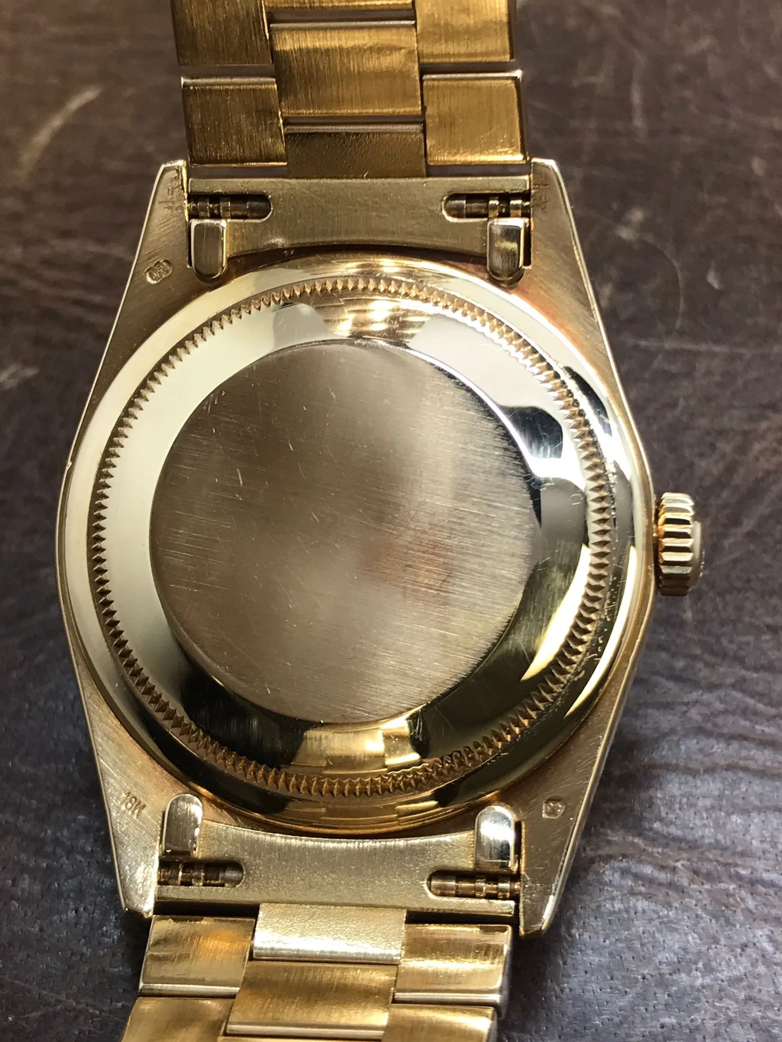 Rolex President Day Date Factory Diamonds 18338 Champagne Dial Automatic Men's Watch