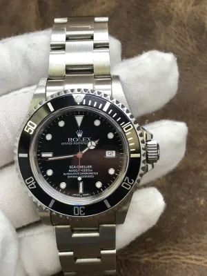 Rolex Sea Dweller 16600 Black Dial Automatic  Men's Watch