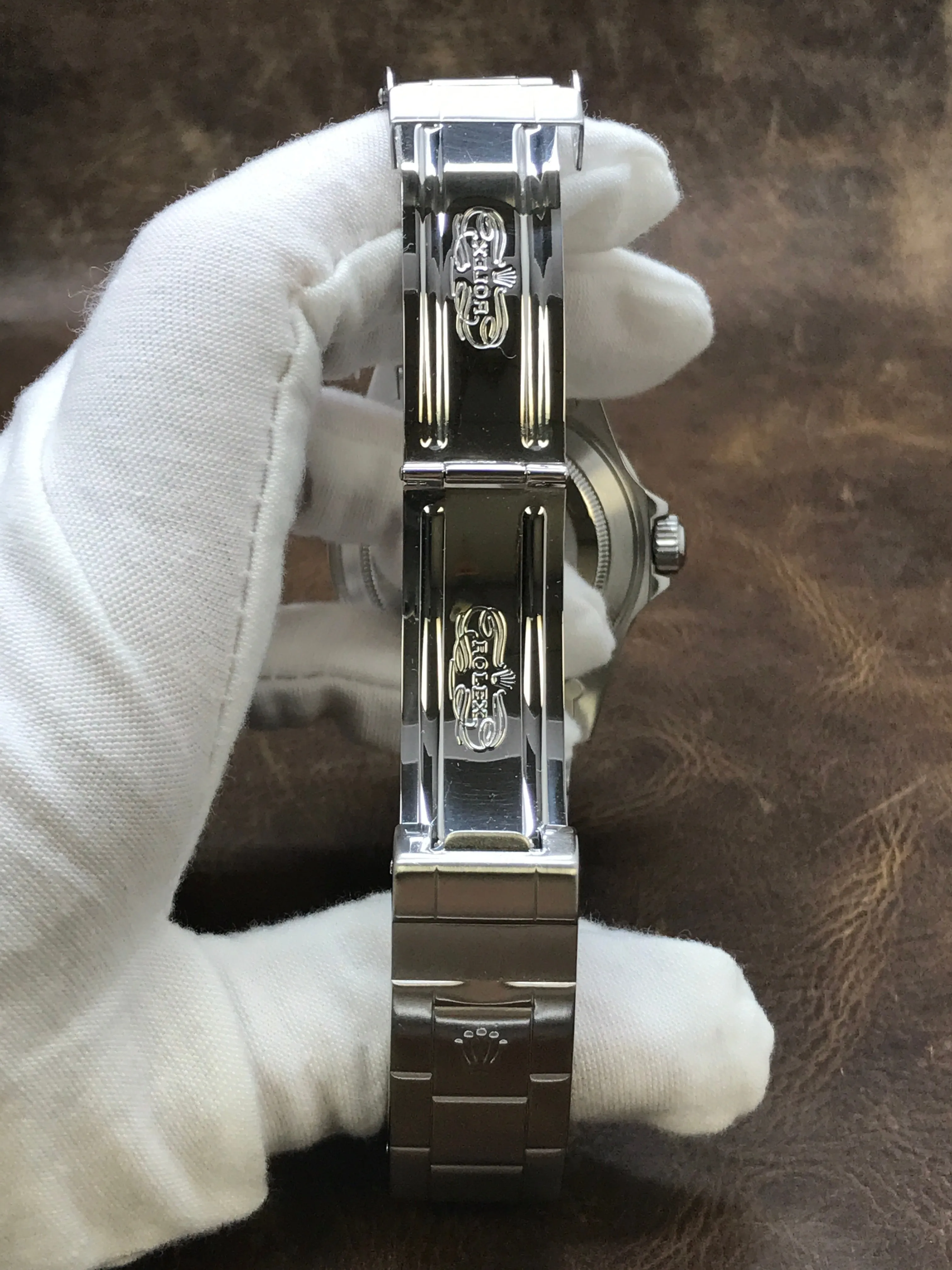 Rolex Submariner Date 16610 Custom Black Dial Automatic Men's Watch