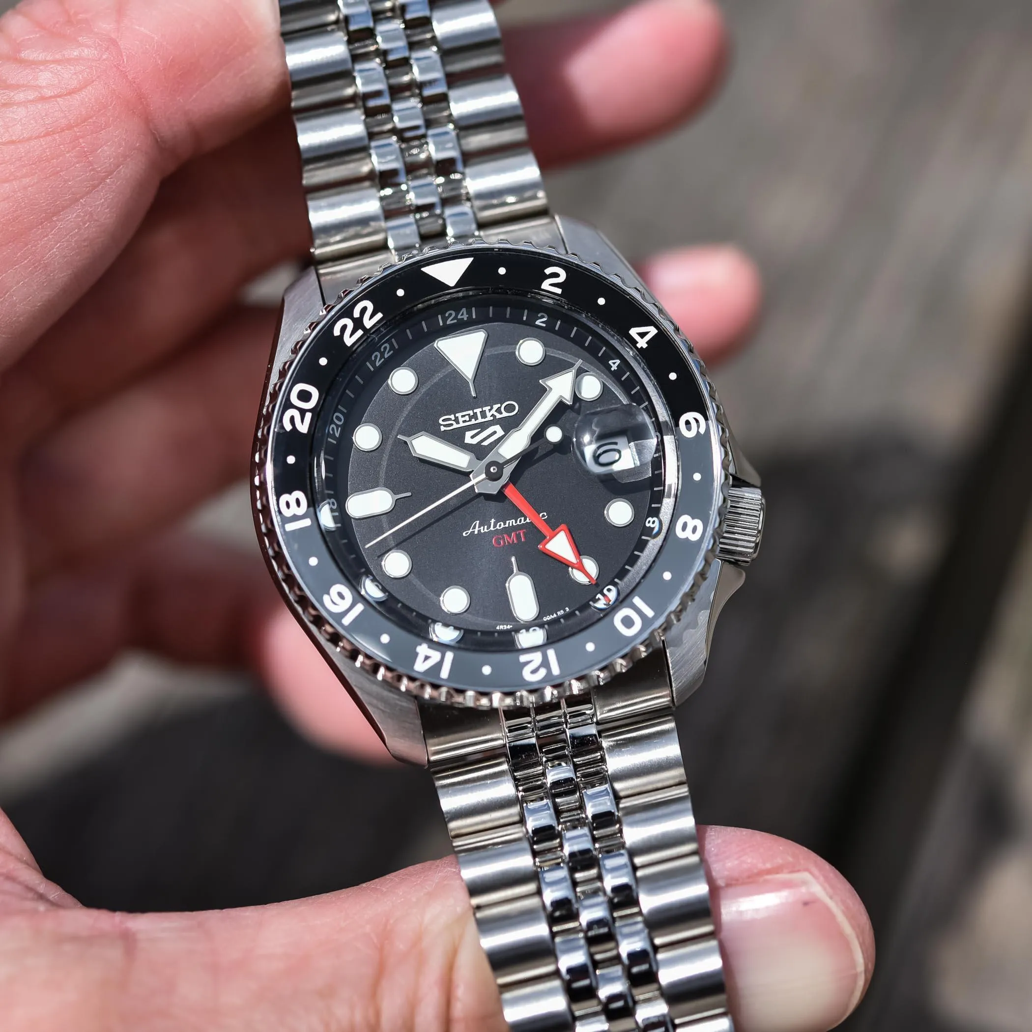 Seiko 5 Sports ‘Black Grape’ Automatic Men's Watch SSK001K1