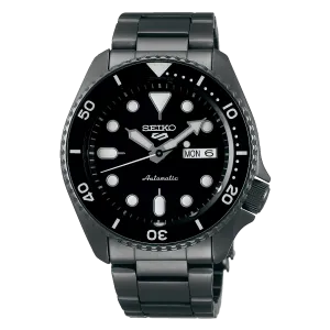 Seiko 5 Sports Gunmetal Grey Stainless Steel Automatic Men's Watch SRPD65K1