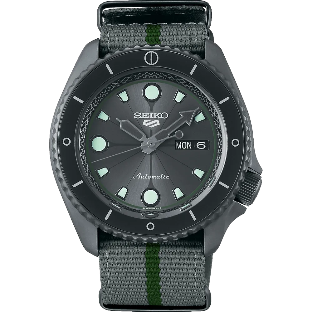 Seiko 5 Sports Shikamaru Nara Limited Edition Men's Watch SRPF75