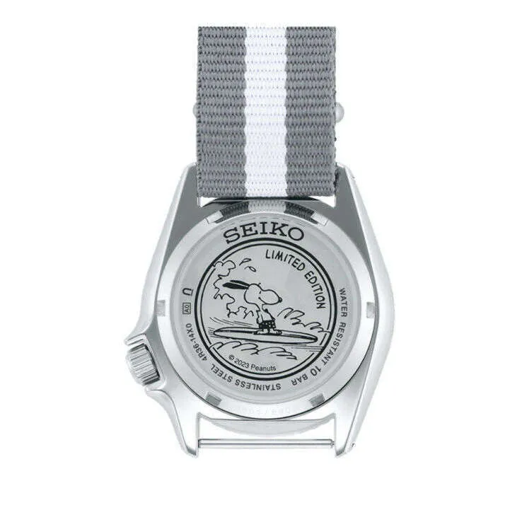 Seiko 5 Sports Snoopy Surf Board Sports Nato Strap Men Watch (8500 LIMITED) SRPK25K1