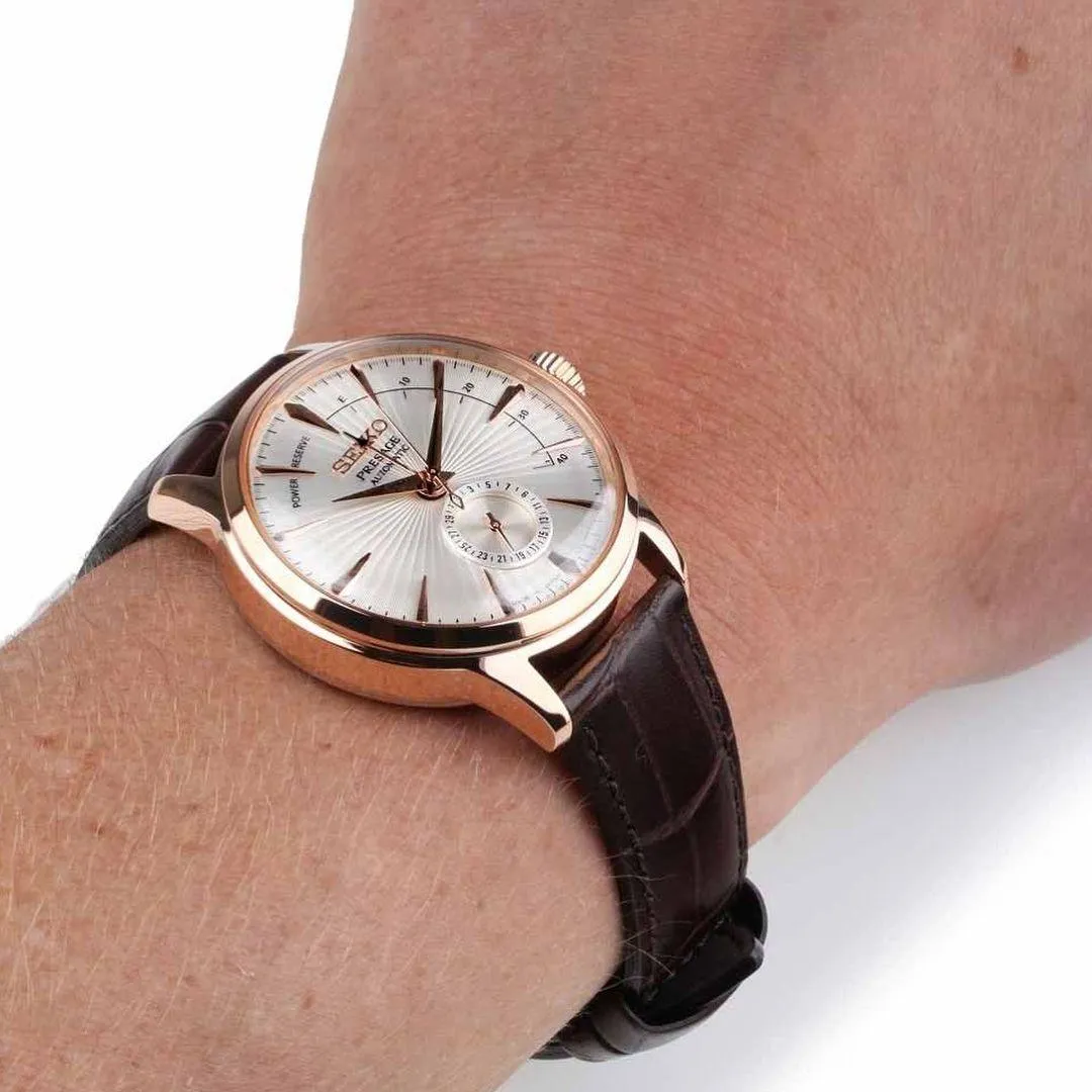 Seiko Presage Automatic Cocktail Power Reserve Men's Watch SSA346J9