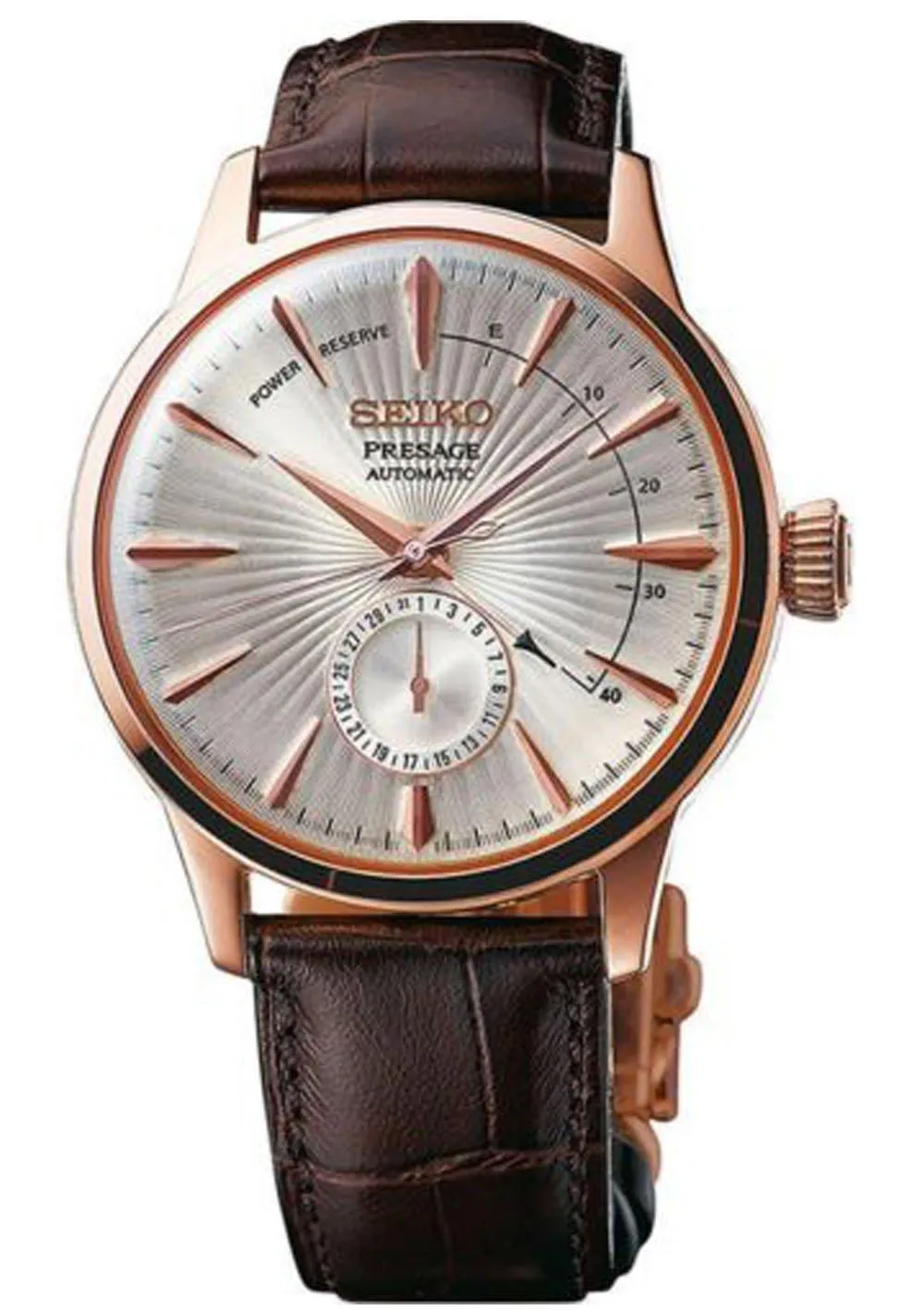 Seiko Presage Automatic Cocktail Power Reserve Men's Watch SSA346J9