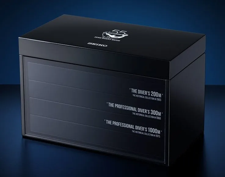 Seiko Prospex Diver's Watch 55th Anniversary Special Commemorative Box Set