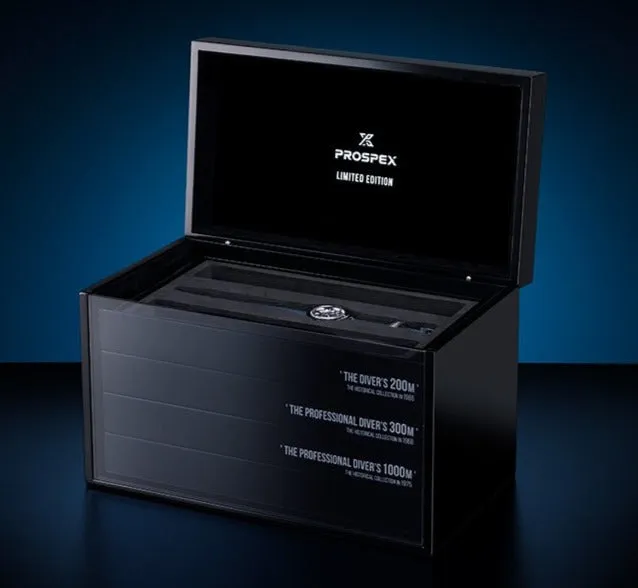 Seiko Prospex Diver's Watch 55th Anniversary Special Commemorative Box Set