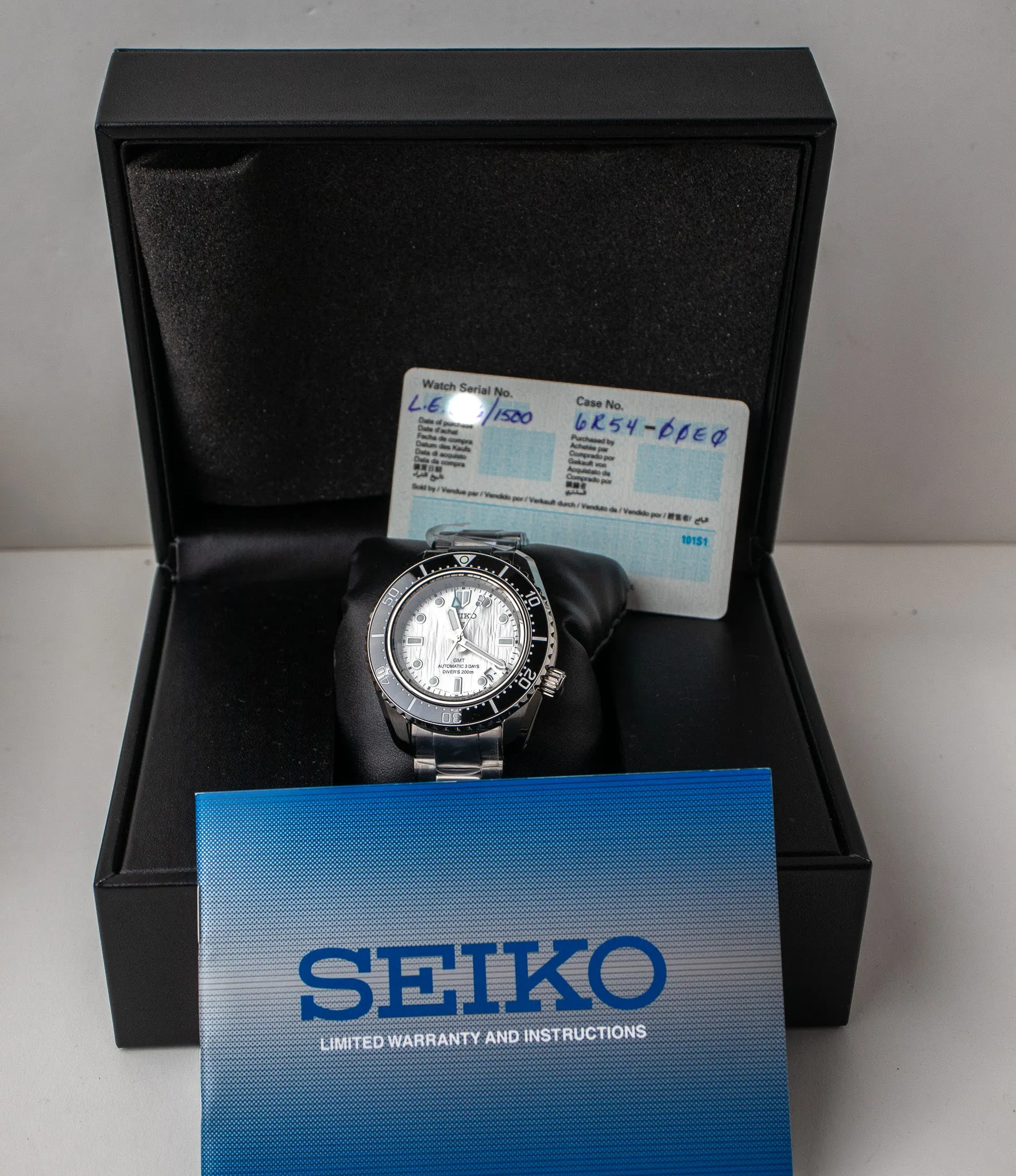 Seiko Prospex GMT SPB439 'Save the Ocean'