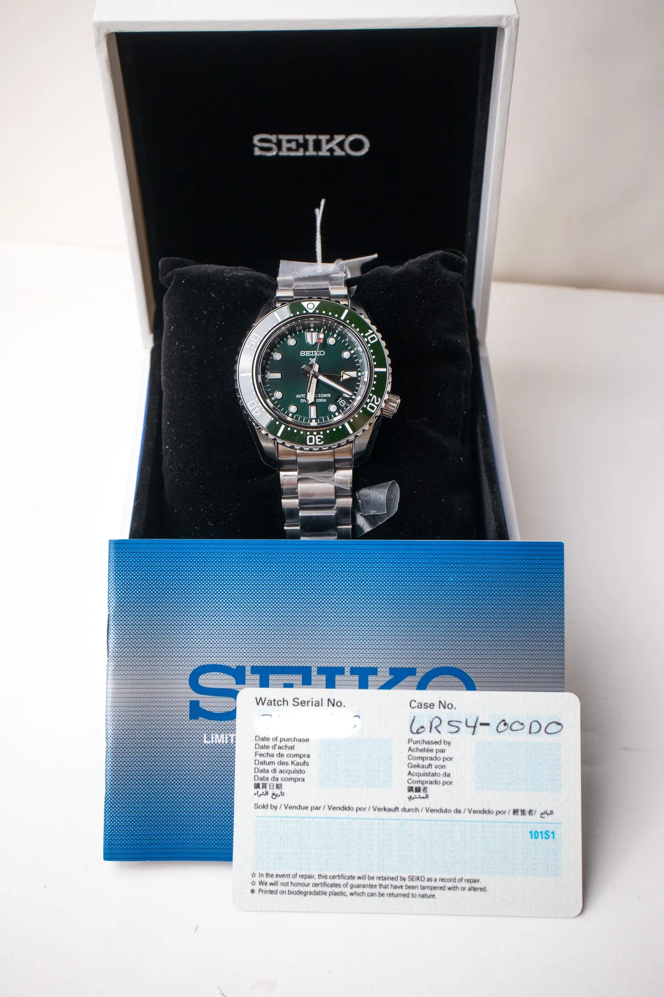 Seiko Prospex Sea GMT SPB381