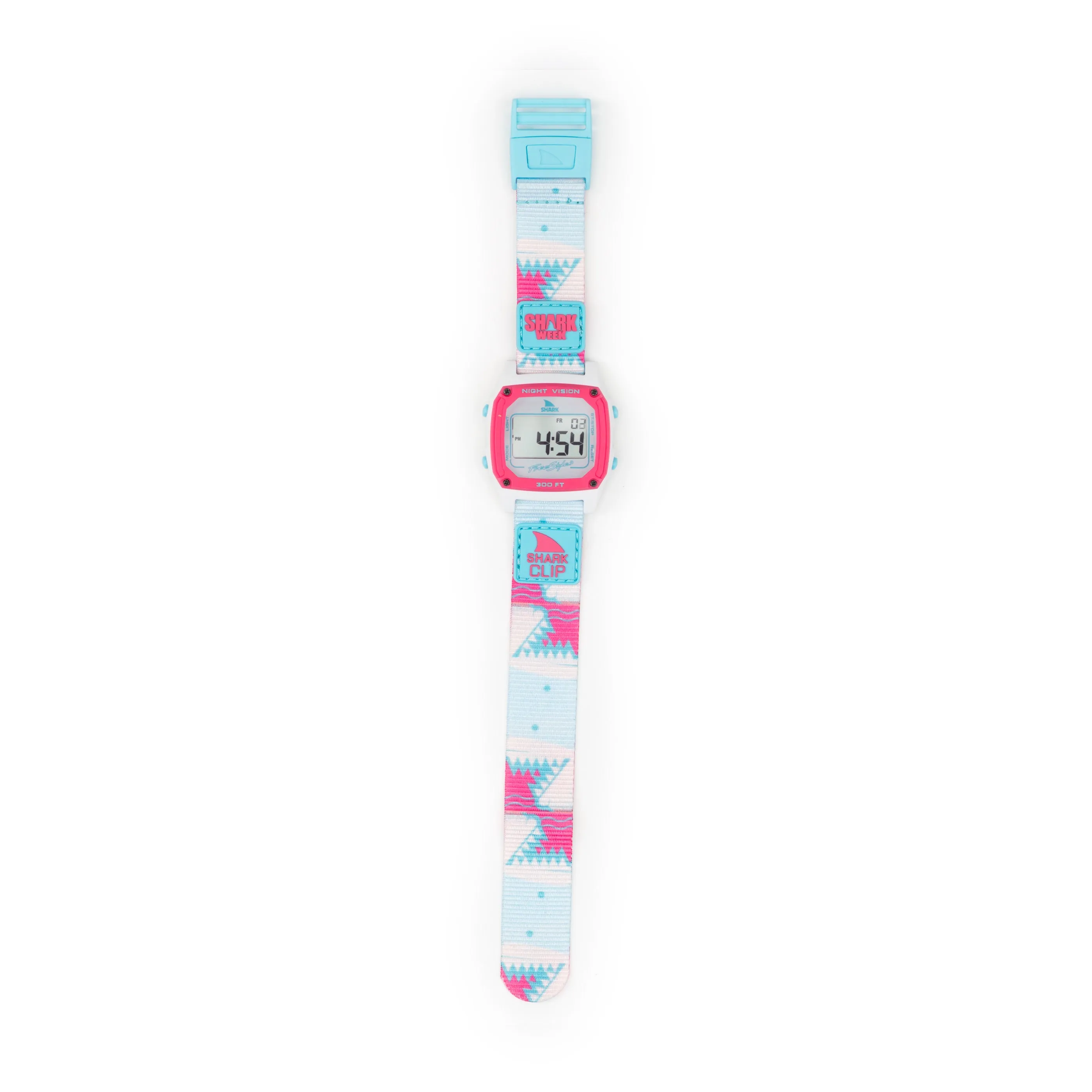 SHARK CLASSIC CLIP SHARK WEEK PINK TEETH