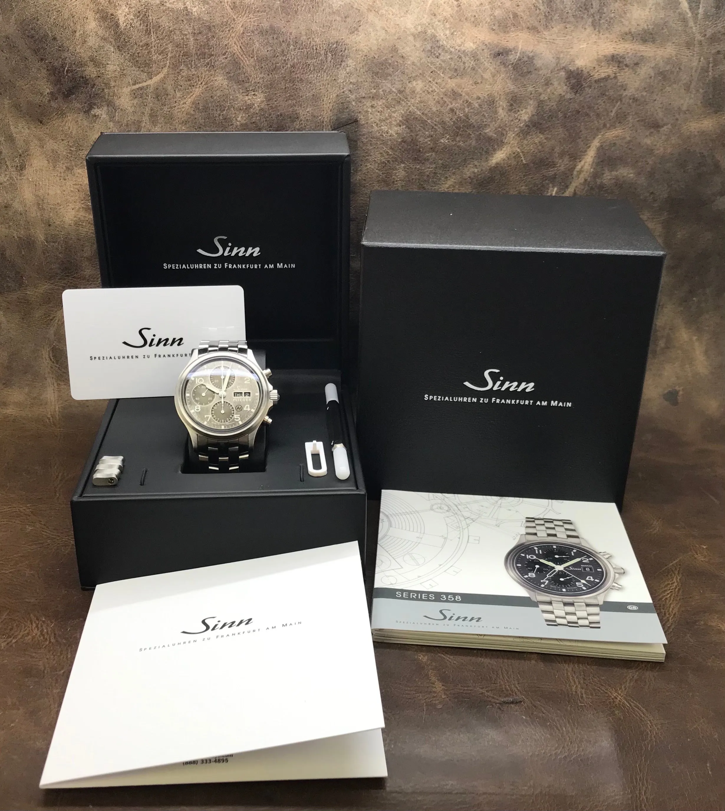 Sinn Flieger 358 SA Gray Dial Automatic Men's Watch