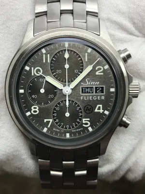 Sinn Flieger 358 SA Gray Dial Automatic Men's Watch