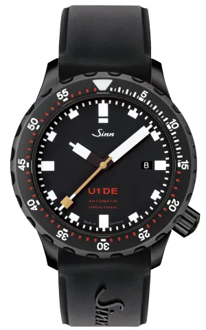 SN Watch U1 DE Black Silicone Limited Edition