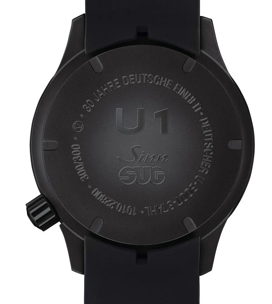 SN Watch U1 DE Black Silicone Limited Edition