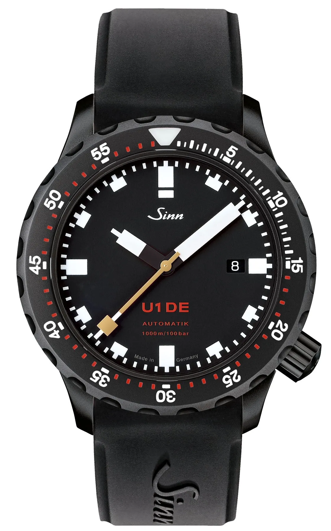 SN Watch U1 DE Black Silicone Limited Edition