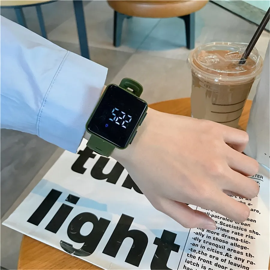 Sports Watch with Silicone Band - Date & Time Display for Students and Teens FS