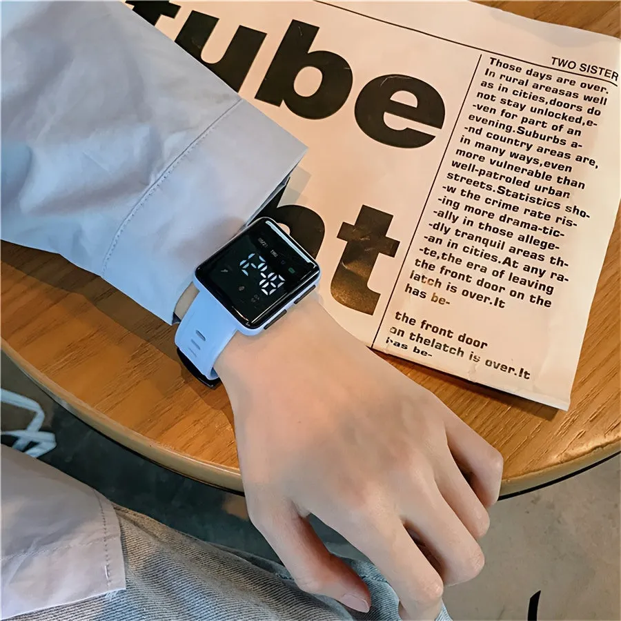 Sports Watch with Silicone Band - Date & Time Display for Students and Teens FS