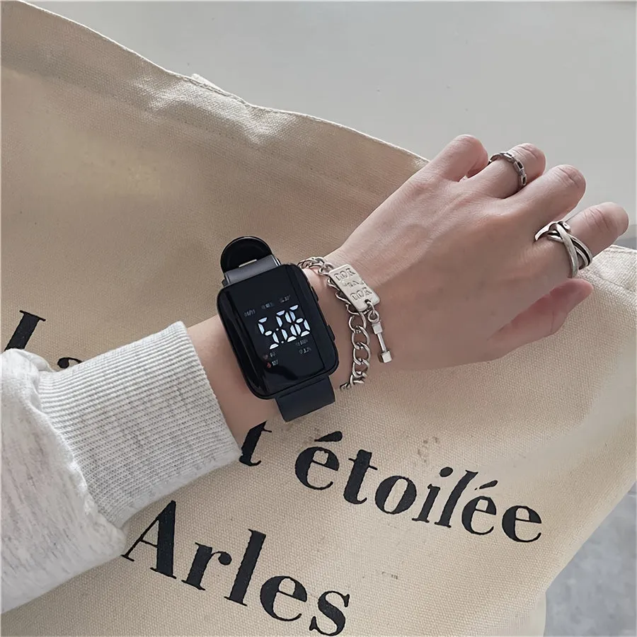 Sports Watch with Silicone Band - Date & Time Display for Students and Teens FS