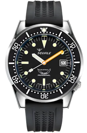 Squale 1521 Classic Rubber Watch
