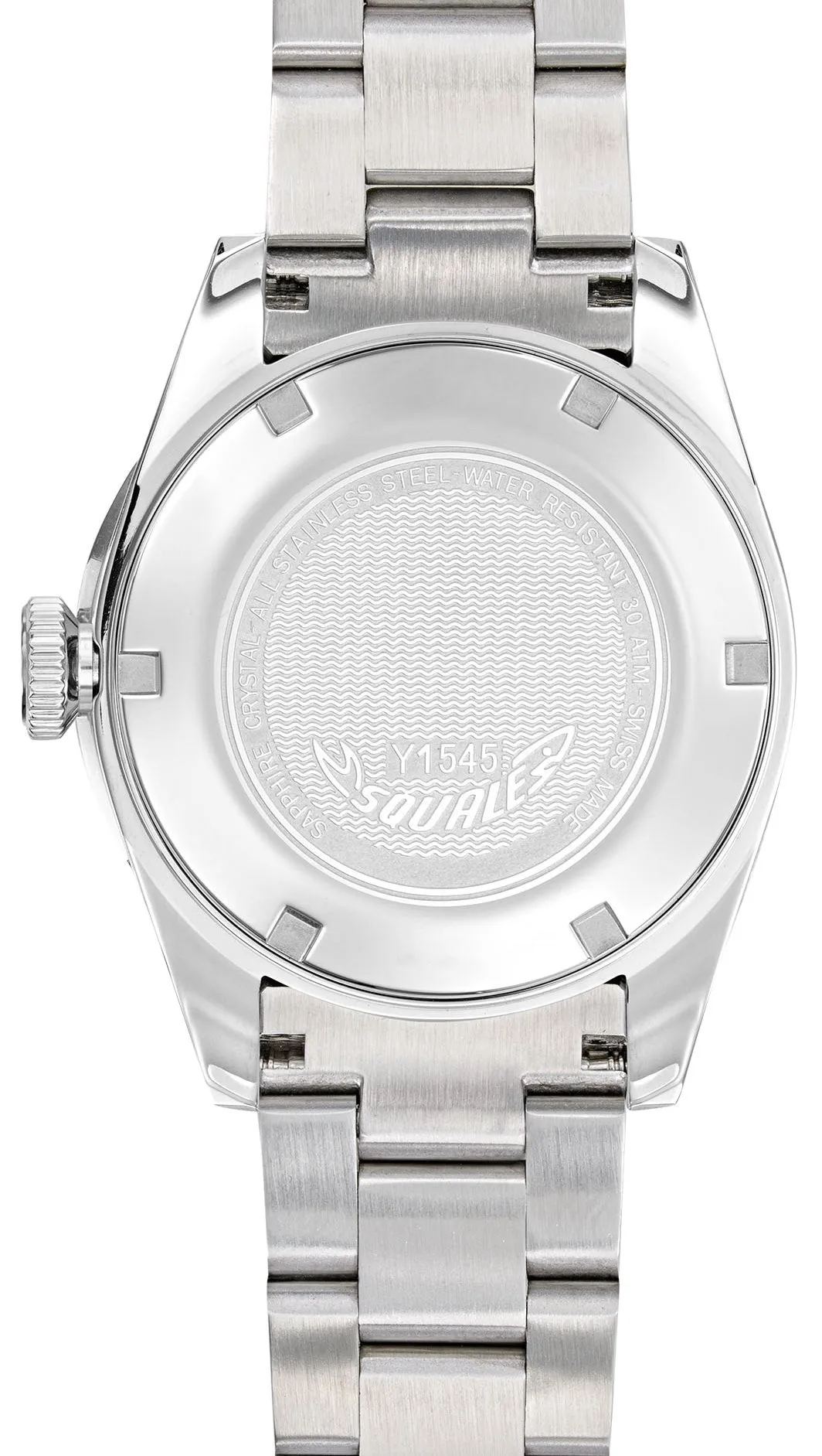 Squale 1545 Steel Black Bracelet Watch
