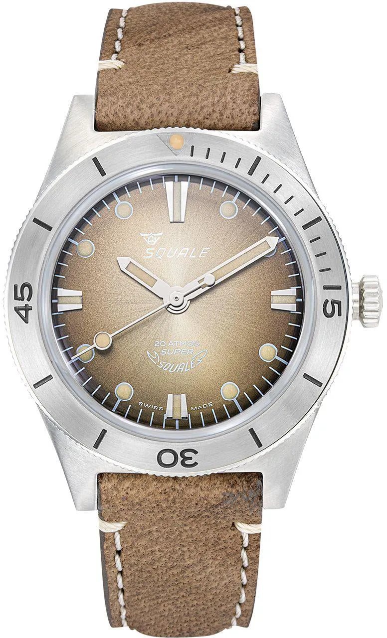 Squale SuperSquale Sunray Brown Watch