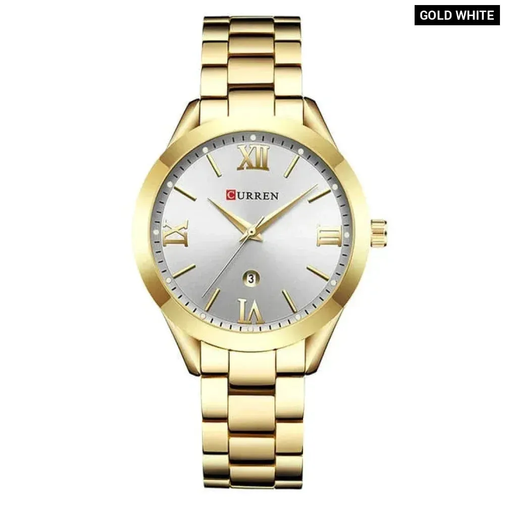 Steel Women's Bracelet Watches Female Clock