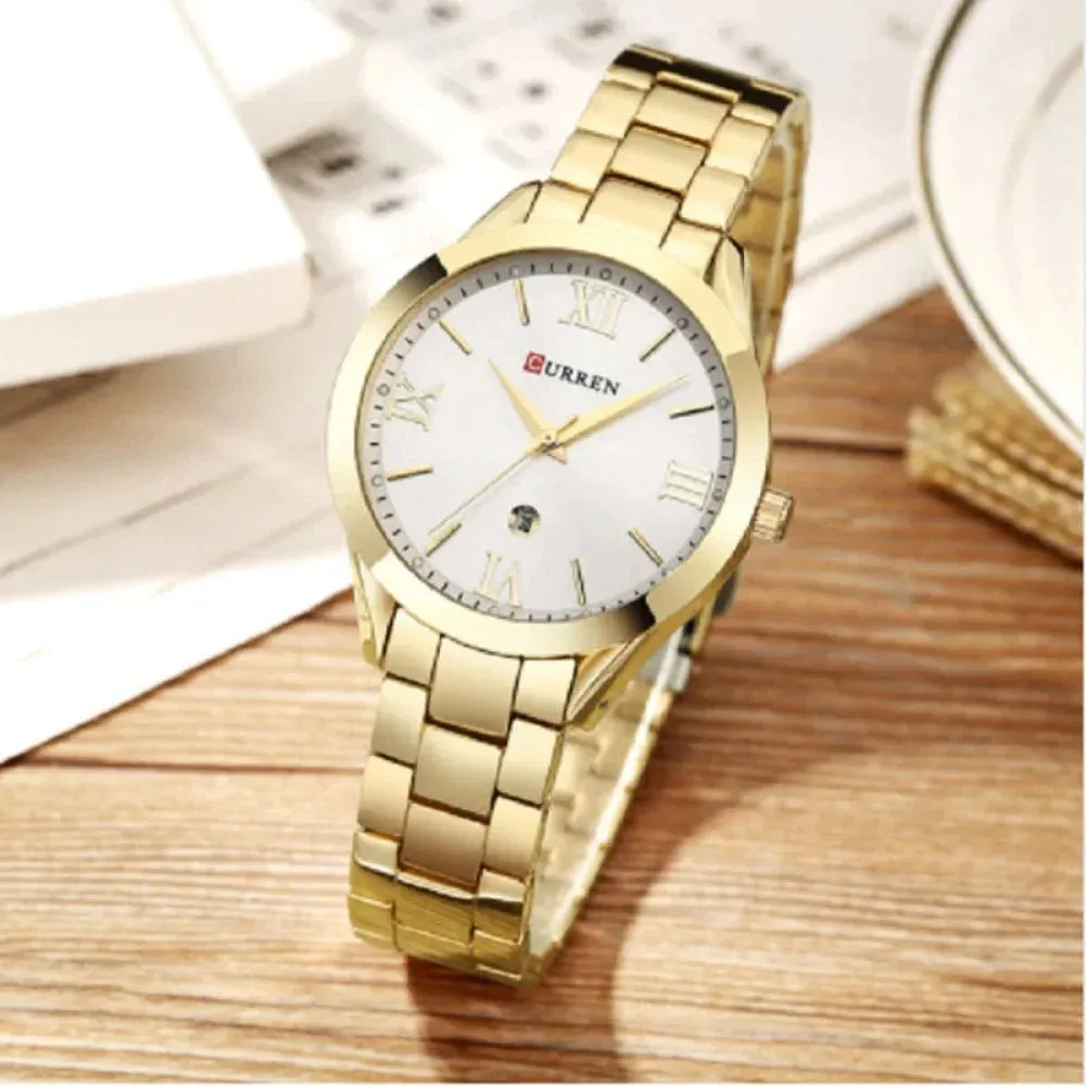 Steel Women's Bracelet Watches Female Clock