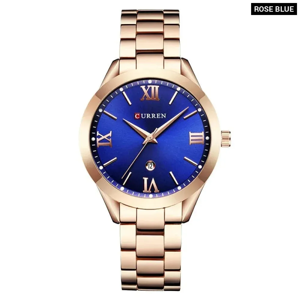 Steel Women's Bracelet Watches Female Clock
