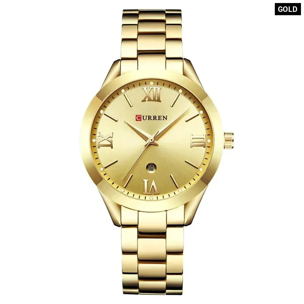 Steel Women's Bracelet Watches Female Clock