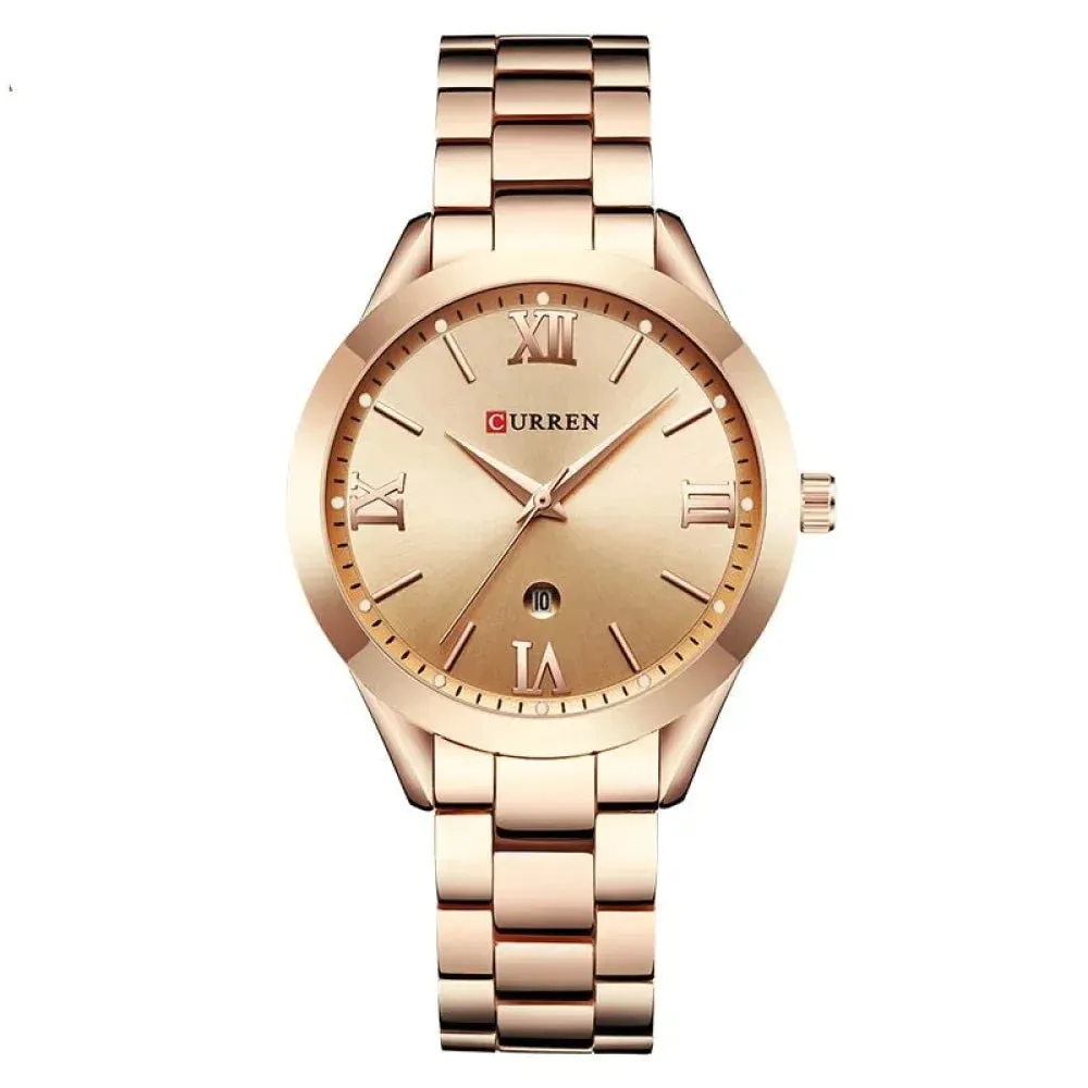 Steel Women's Bracelet Watches Female Clock