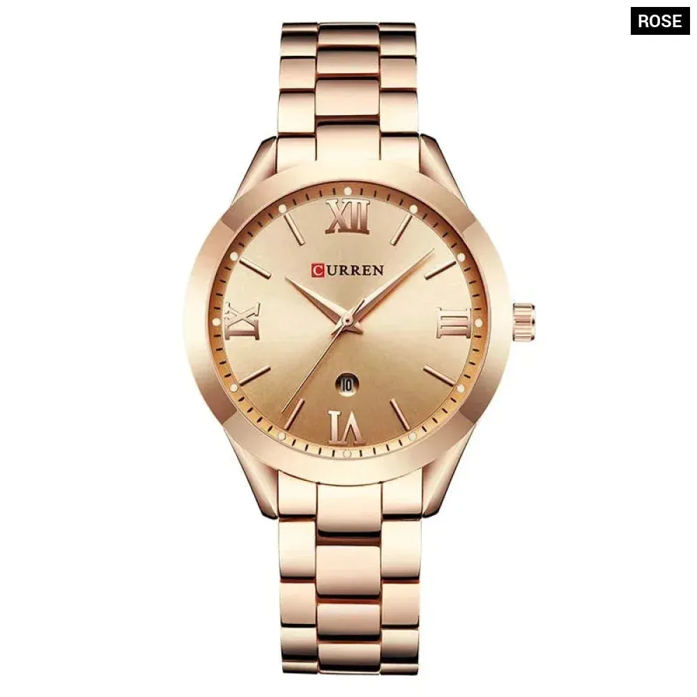 Steel Women's Bracelet Watches Female Clock