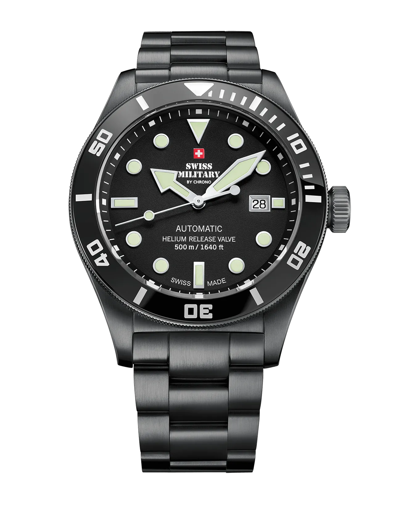 SWISS MILITARY BY CHRONO SMA34075.04 MEN WATCH