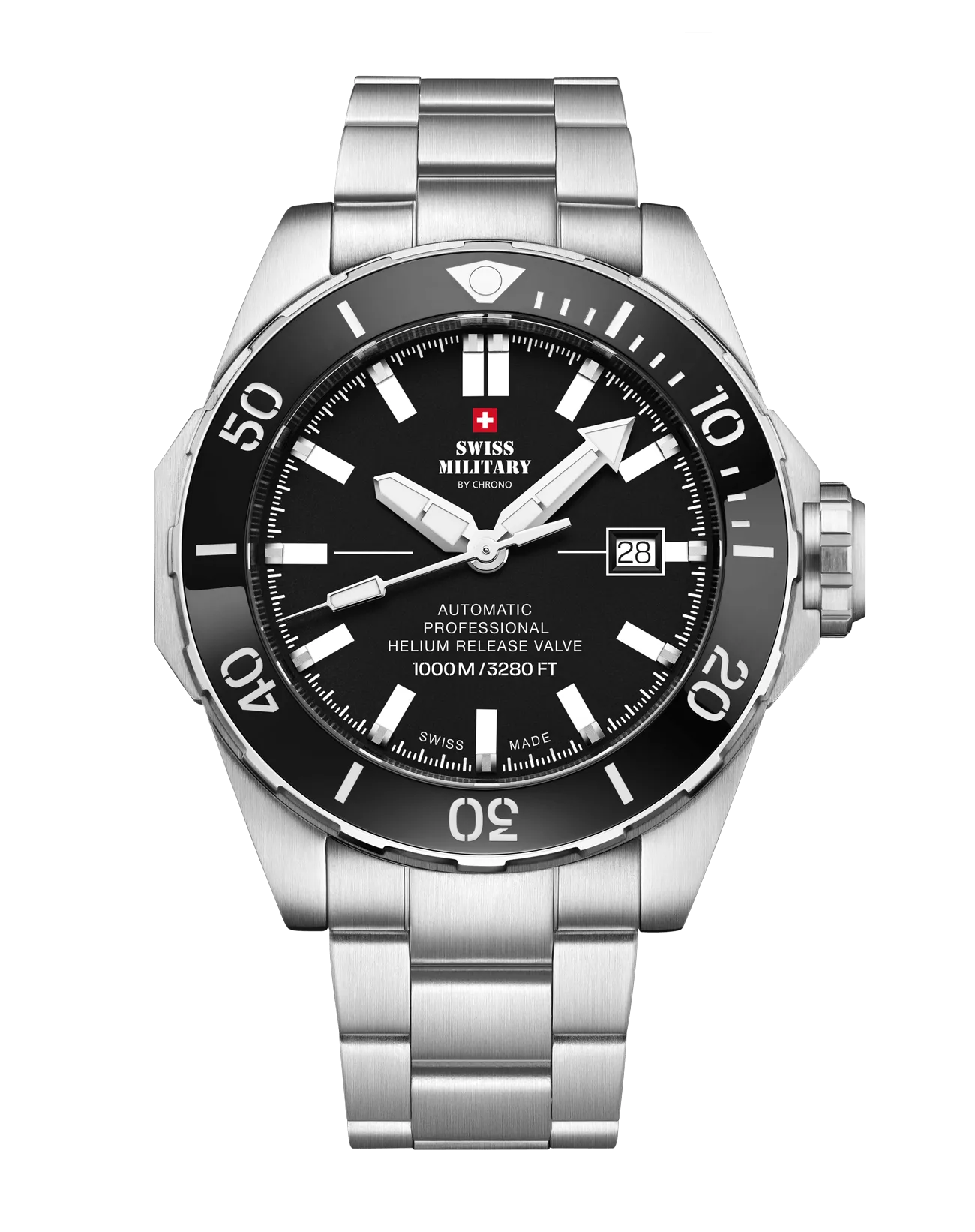 SWISS MILITARY BY CHRONO SMA34092.01 MEN WATCH