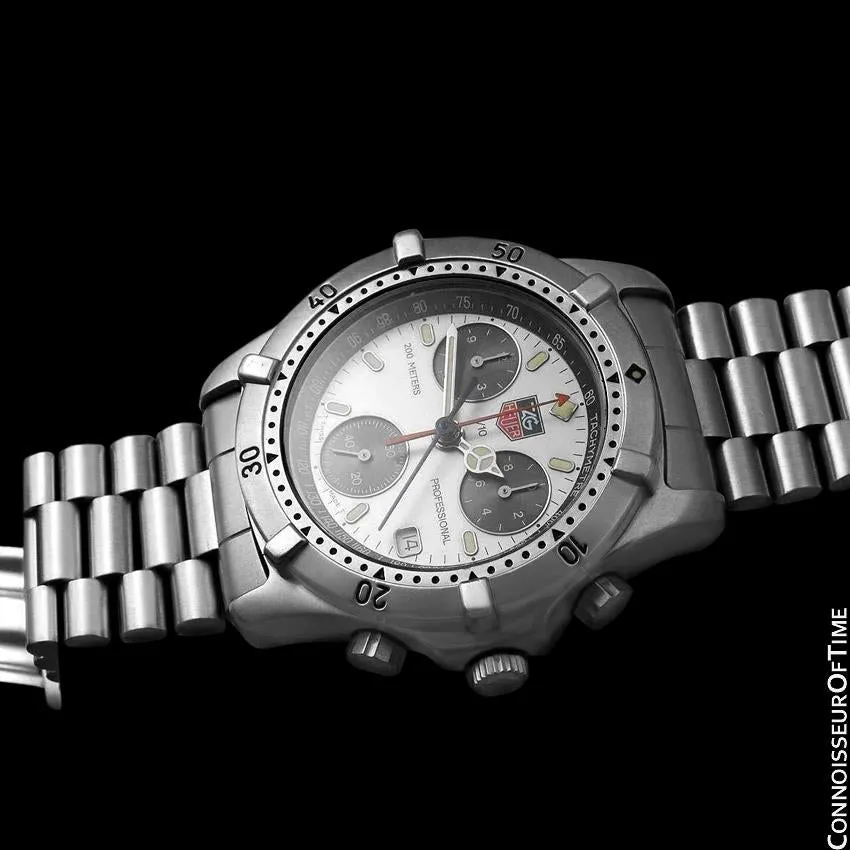 TAG Heuer 2000 Mens Chronograph Divers Watch, CE1111 - Stainless Steel