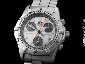 TAG Heuer 2000 Mens Chronograph Divers Watch, CE1111 - Stainless Steel