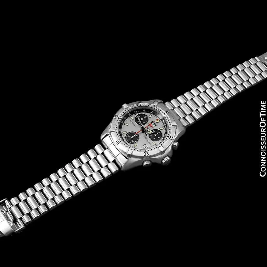 TAG Heuer 2000 Mens Chronograph Divers Watch, CE1111 - Stainless Steel