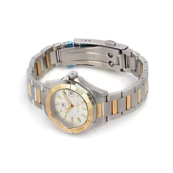 TAG HEUER AQUARACER QUARTZ TWO TONE WOMEN WATCH WAY1455.BD0922