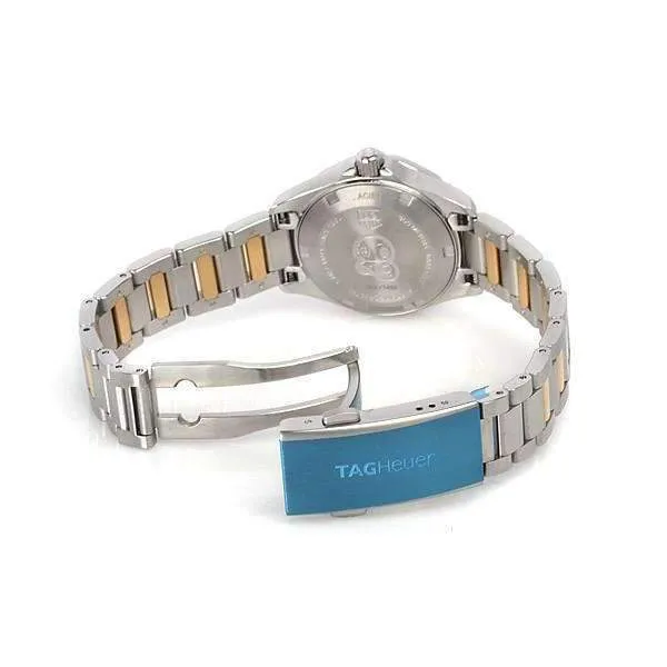 TAG HEUER AQUARACER QUARTZ TWO TONE WOMEN WATCH WAY1455.BD0922
