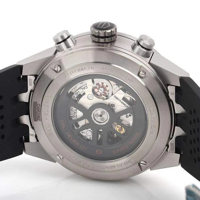 TAG HEUER CARRERA AUTOMATIC CHRONOGRAPH MEN WATCH CAR208Z.FT6046