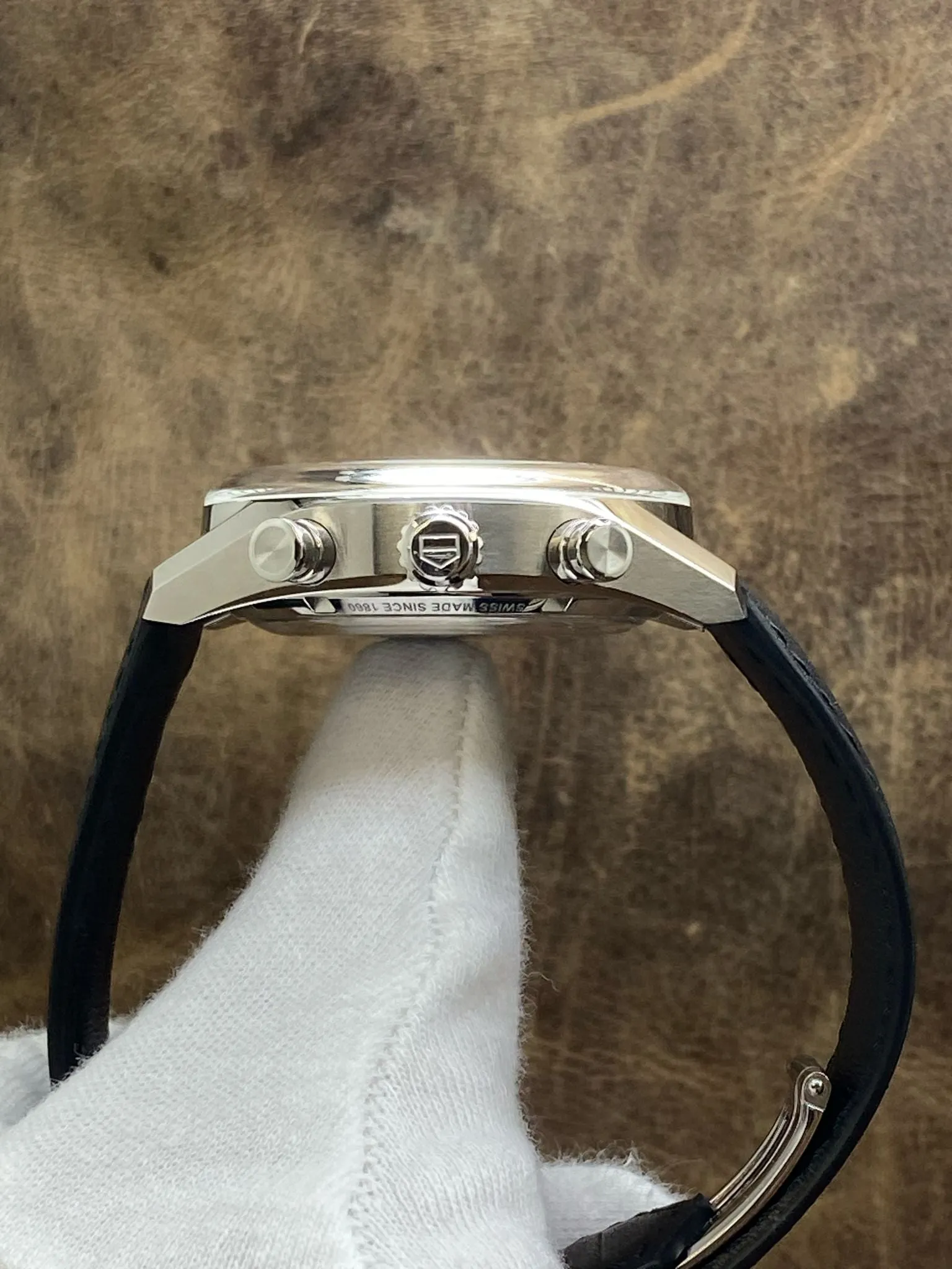 TAG Heuer  CARRERA CHRONOSPRINT X PORSCHE 42mm CBS2011 Grey Dial Automatic Men's Watch