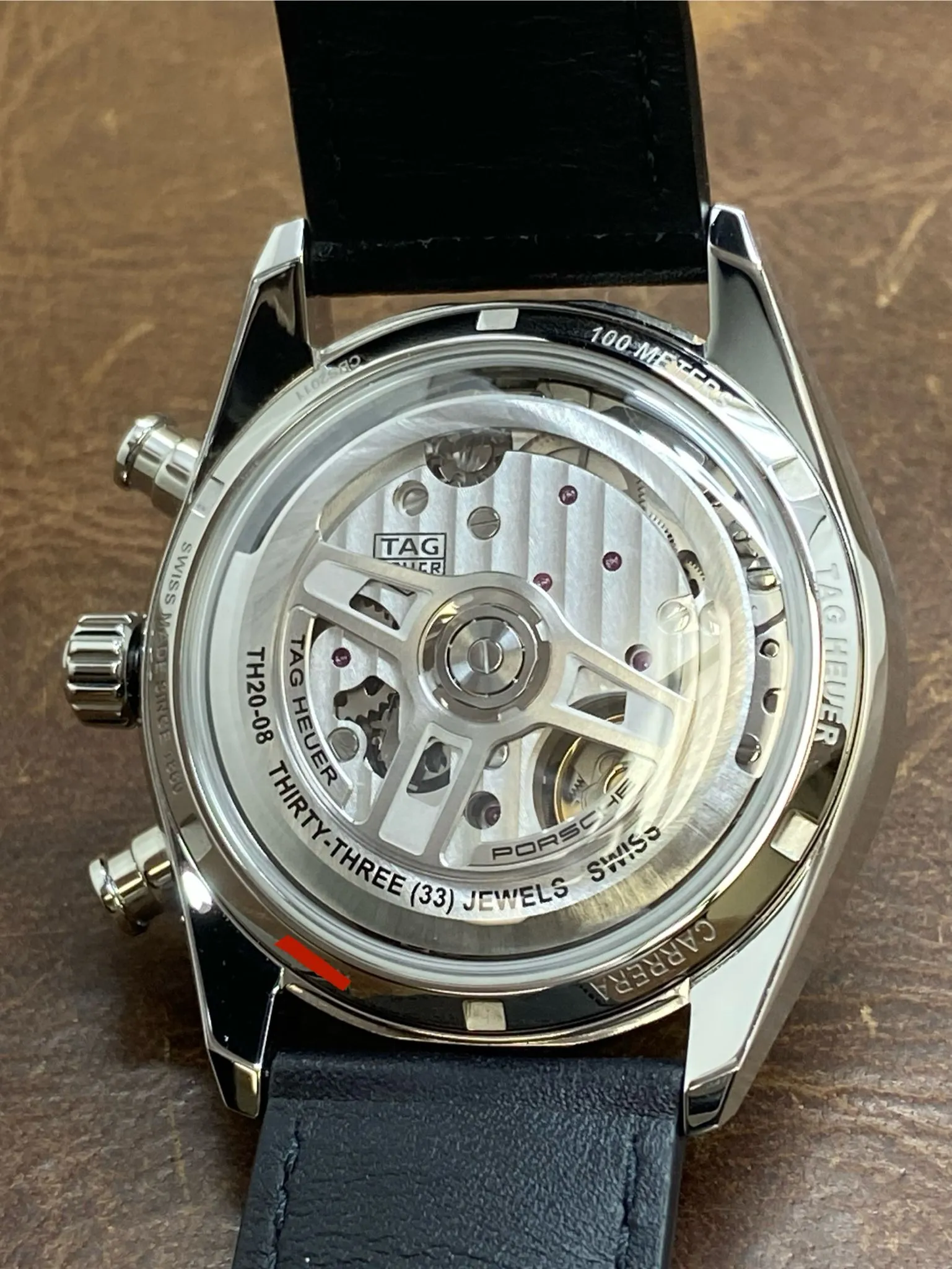 TAG Heuer  CARRERA CHRONOSPRINT X PORSCHE 42mm CBS2011 Grey Dial Automatic Men's Watch