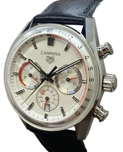 TAG Heuer  CARRERA CHRONOSPRINT X PORSCHE 42mm CBS2011 Grey Dial Automatic Men's Watch