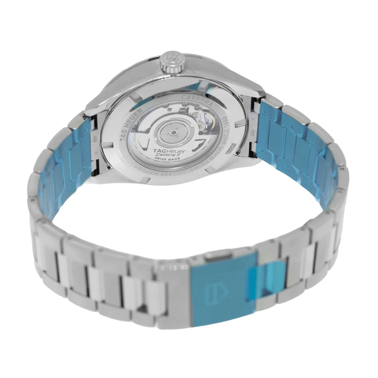 TAG Heuer Carrera Twin-Time 41mm Stainless Steel with Blue Index Dial WBN201A.BA0640