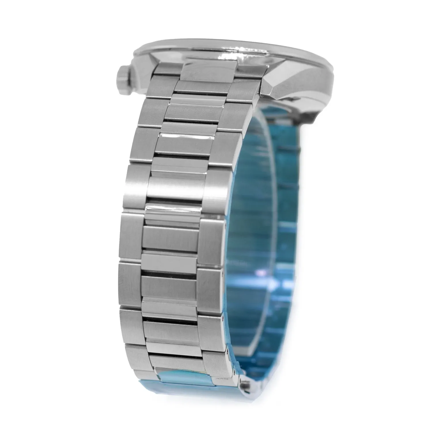 TAG Heuer Carrera Twin-Time 41mm Stainless Steel with Blue Index Dial WBN201A.BA0640