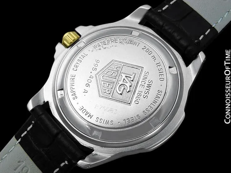 Tag Heuer Professional 2000 Mens Full Size Divers Watch - Stainless Steel & 18K Gold Plated