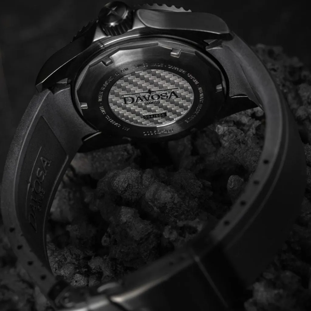 Ternos Professional Auto Megalume Black DLC Diving Watch 16158310 Limited Edition OUTLET