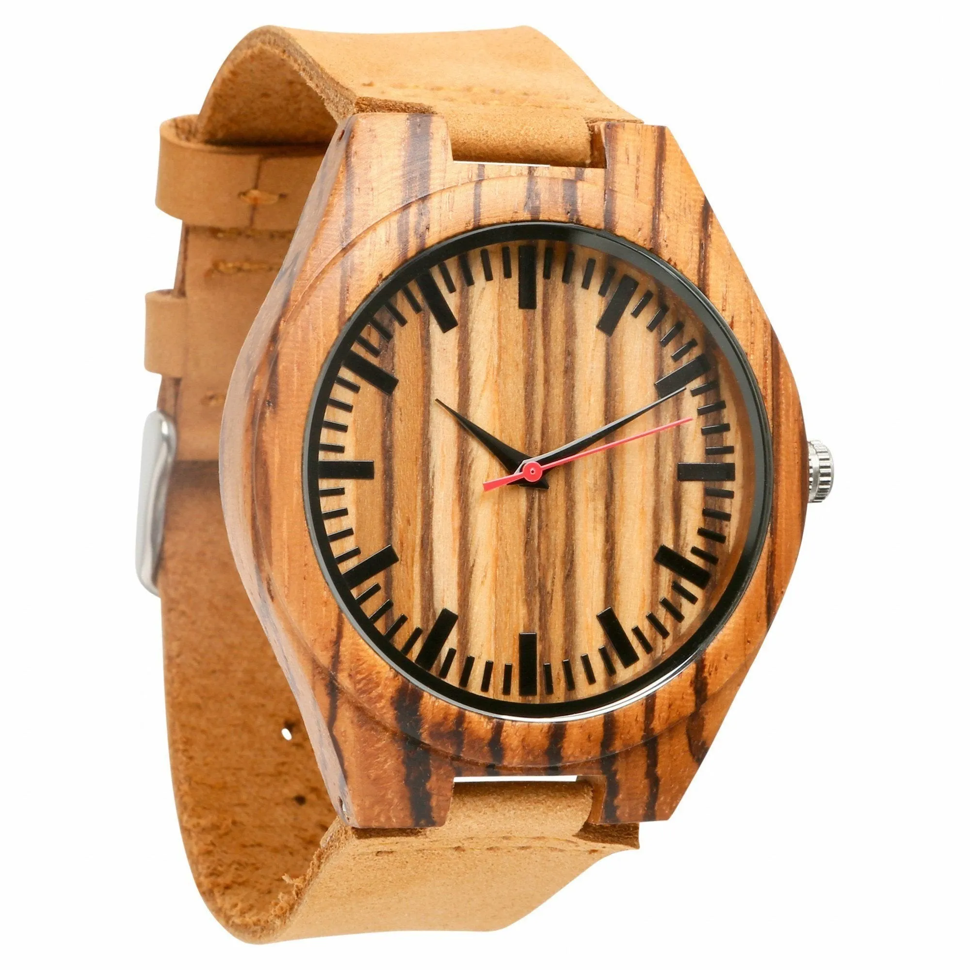 The Thomas Red | Wood Watch